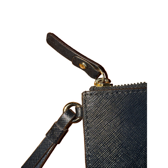 Kate‎ Spade Chelsea Medium Wristlet Pouch Black Saffiano Leather - Picture 3 of 9